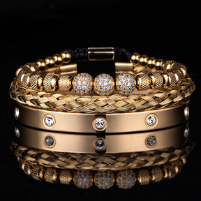 Pulseira Masculina Banhado a Ouro