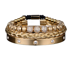Pulseira Masculina Banhado a Ouro